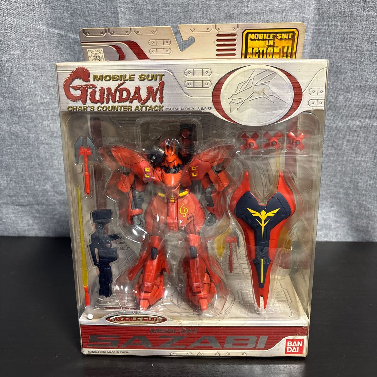 qqo バンダイ MIA MOBILE SUIT IN ACTION!! 機動戦士ガンダム νガンダム 逆襲のシャア MSN-04 サザビー