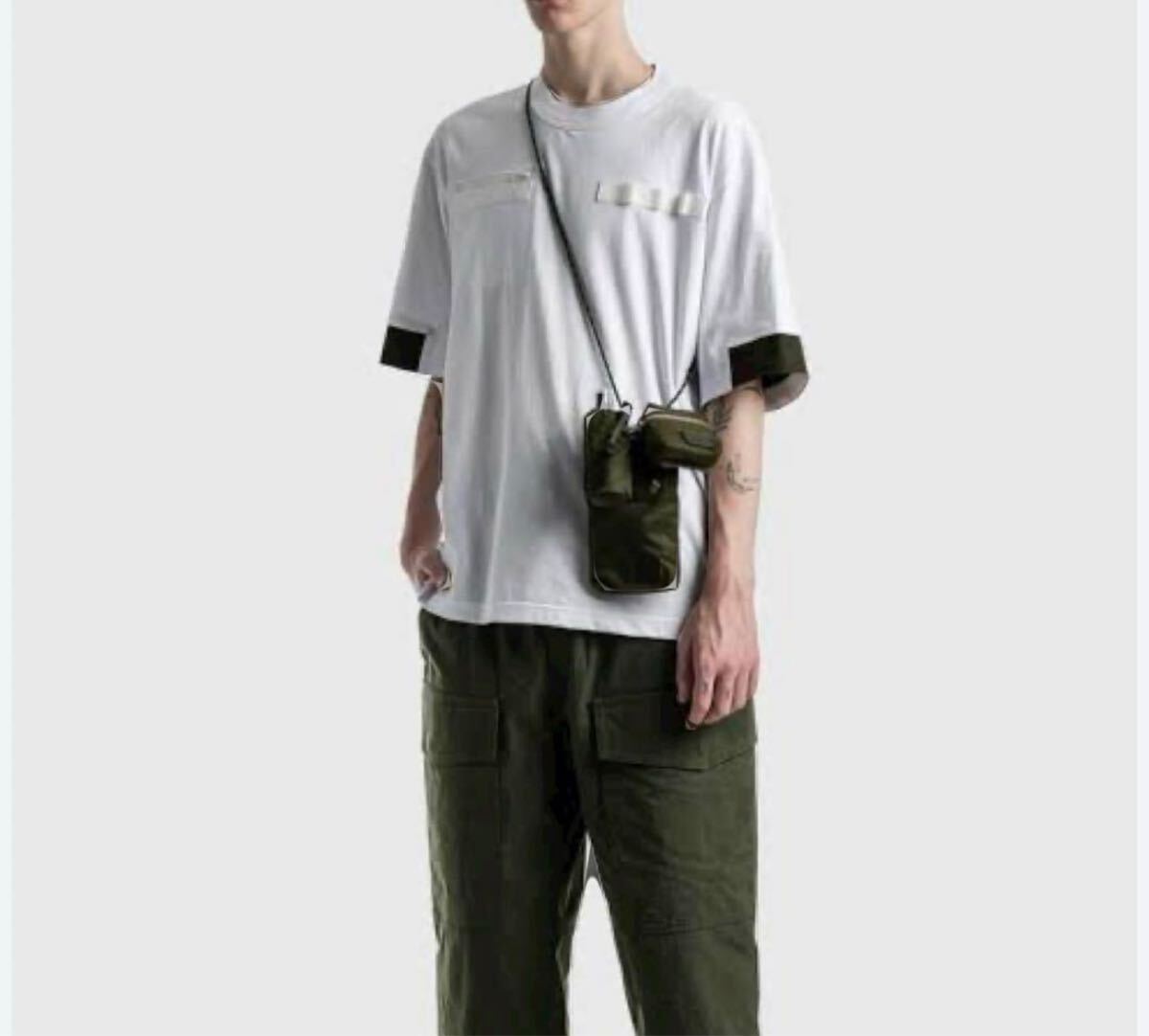 美品 ポーター×サカイ PORTER×sacai マルチポケットホルダー 美品 ポーター×サカイ PORTER×sacai マルチポケットホルダー