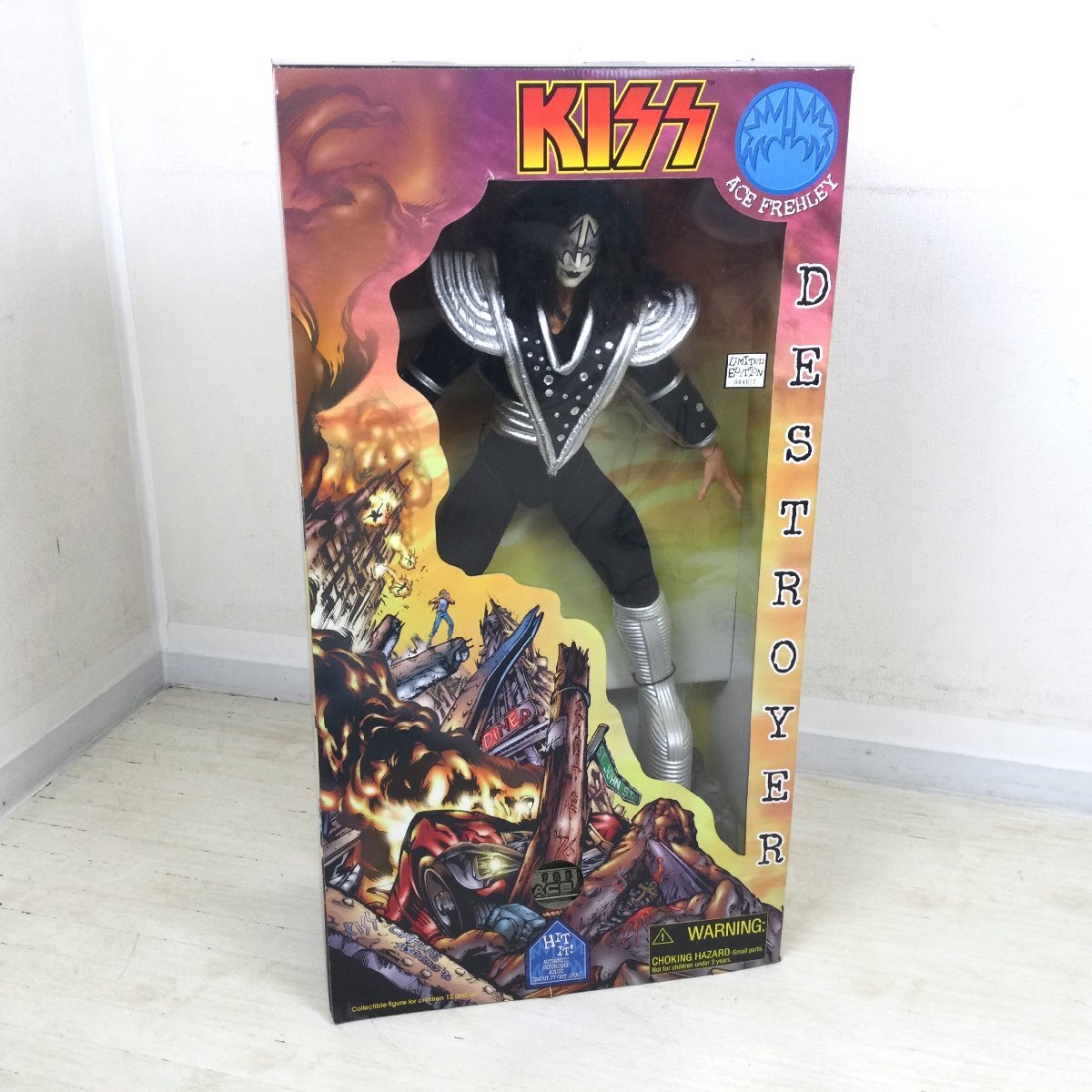 1301【ジャンク】KISS キッス デストロイヤー 特大フィギュア ACE FREHLEY エース・フレーリー　③