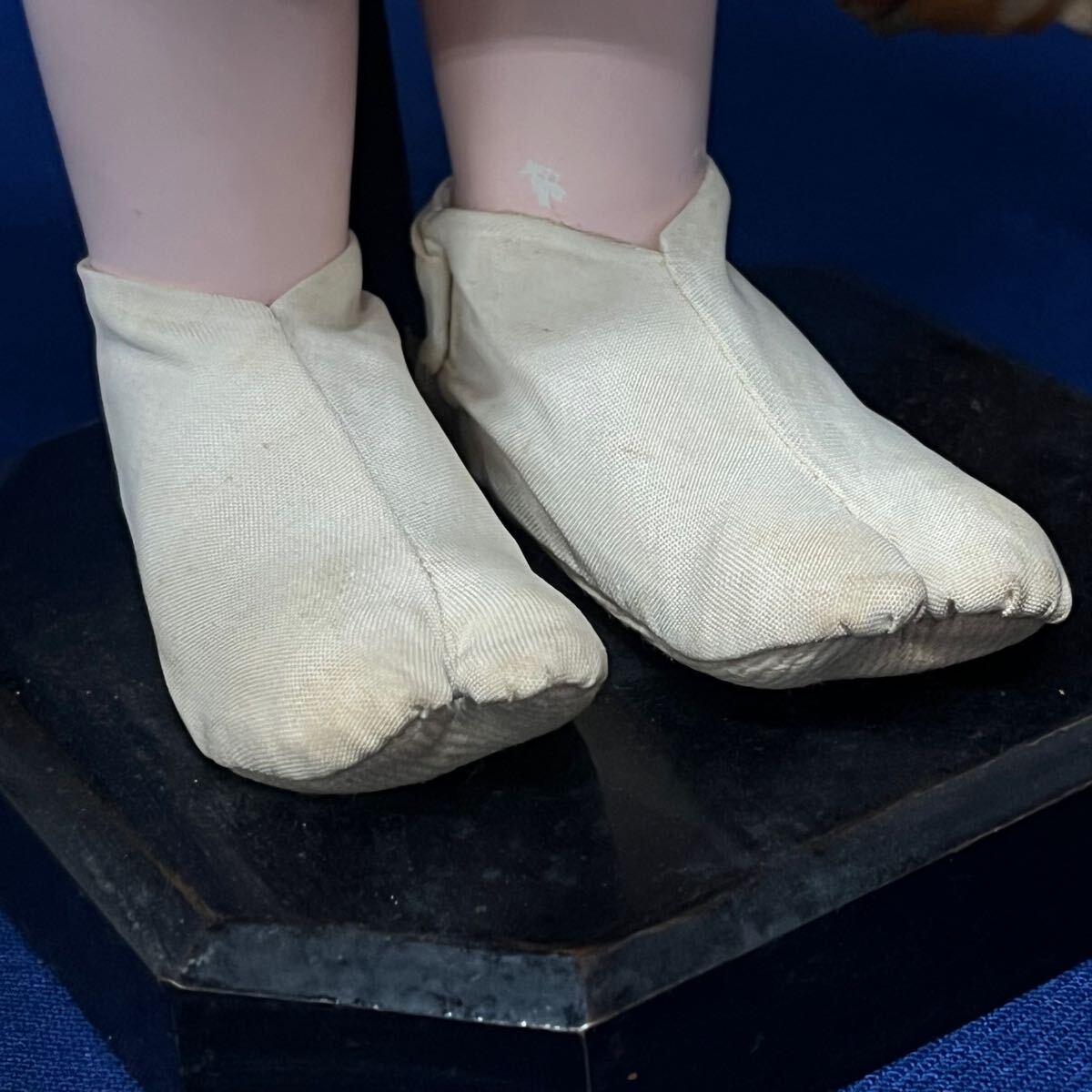  Meiji Taisho период куклы ichimatsu кимоно девочка высота 37cm японская кукла фарфоровая кукла старый куклы ichimatsu антиквариат античный времена предмет (01197 средний 
