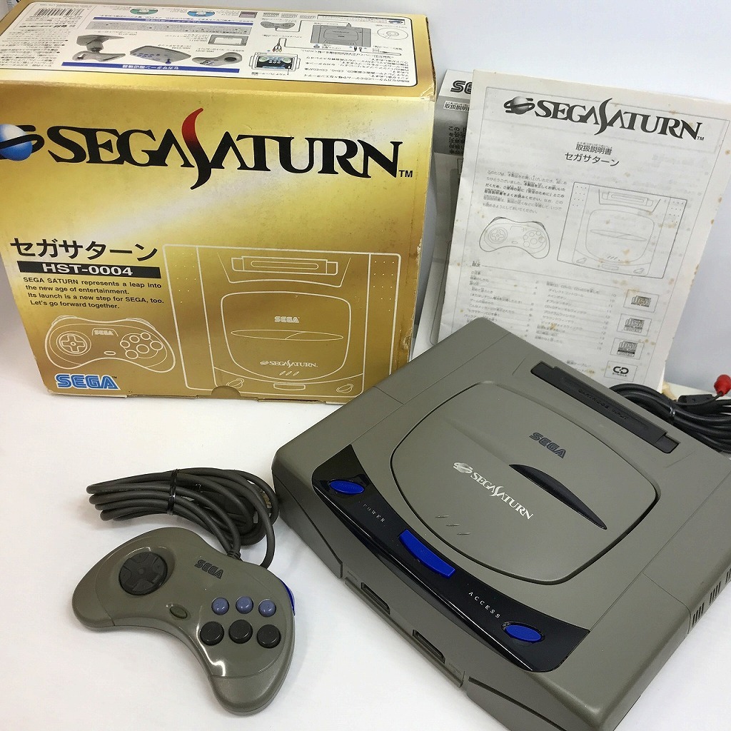 超特価SALE開催! セガ SEGA SEGASATURN セガサターン 本体 HST-0004 本体、アクセサリー