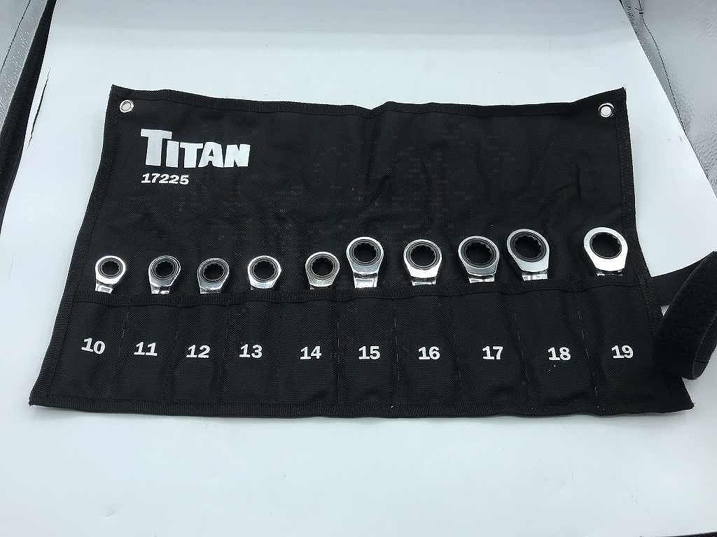 チタン TITAN コンビネーションレンチセット 17225
