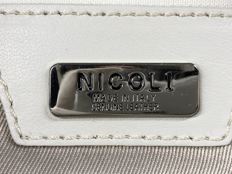 ニコリ NICOLI レザー2wayバッグ ワンショルダー ショルダー ニコリ NICOLI レザー2wayバッグ ワンショルダー ショルダー