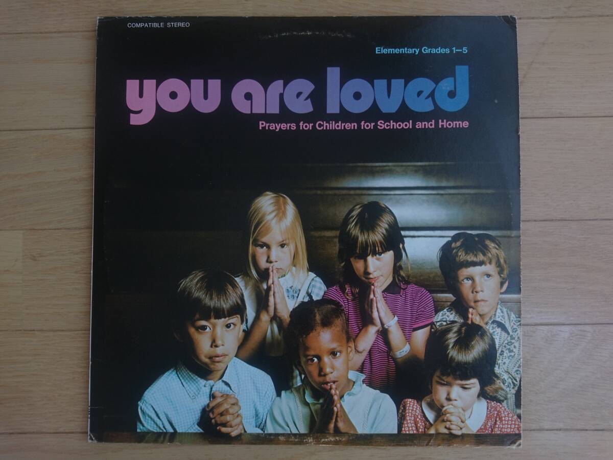 中古レコード★Father Bill Ayres - You Are Loved - Prayers For Children For School And Home 1974 LP album ビルエアーズ folk country