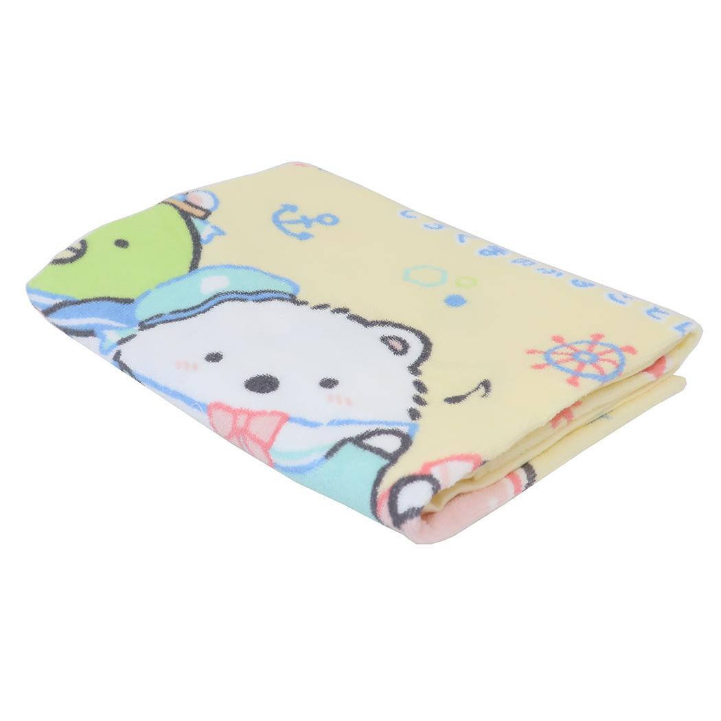 すみっコぐらし バスタオル プリントビッグタオル ふるさとにおでかけ サンエックス 犬飼タオル お風呂タオル キャラクター グッズ_画像3