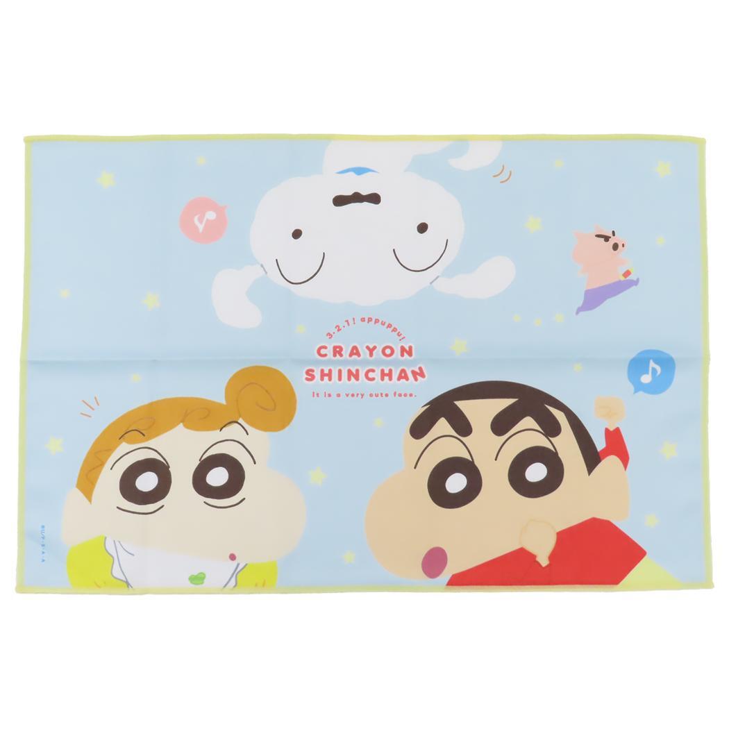 クレヨンしんちゃん ランチーフ ワイドランチクロス あっぷっぷ！ ティーズファクトリー お弁當(dāng)包み ランチ用品 アニメキャラクター