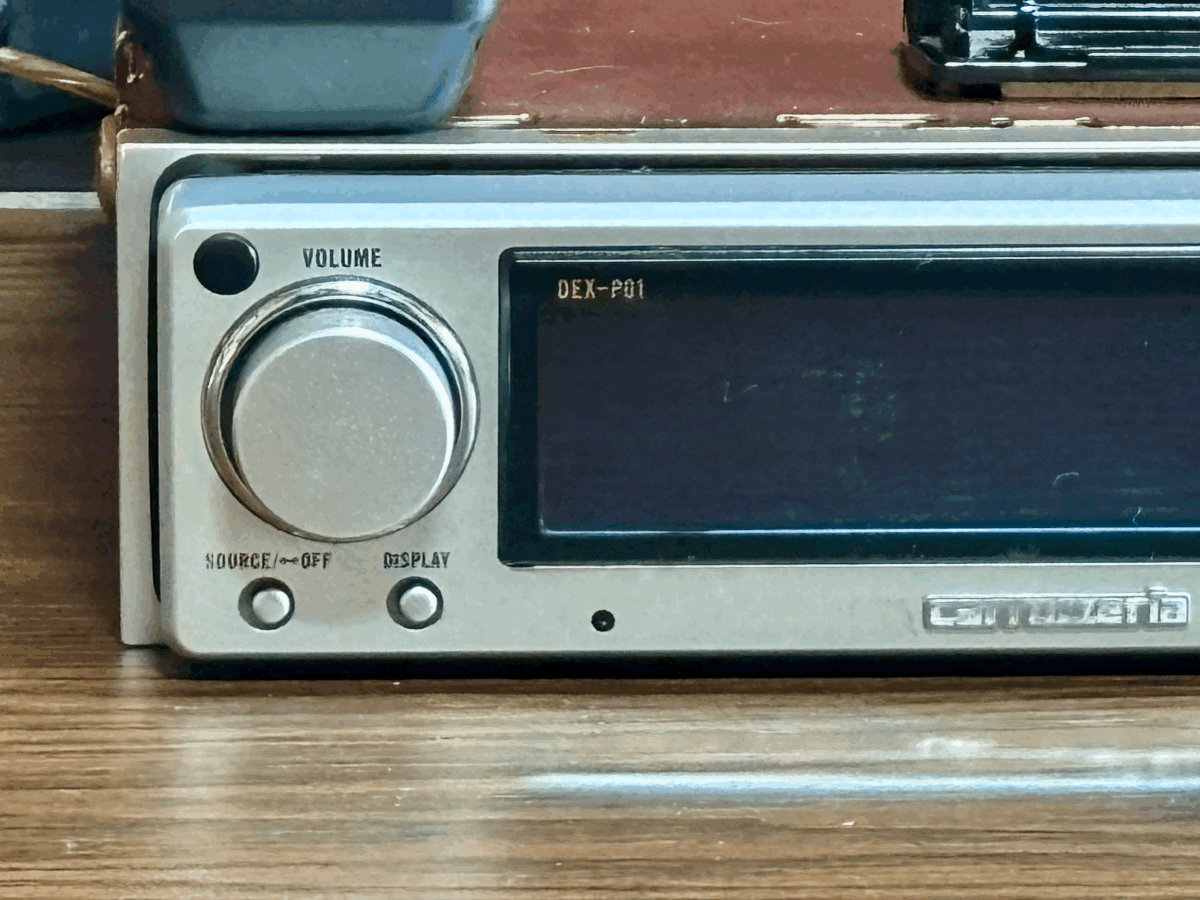  быстрое решение конечная цена Pioneer CD/ тюнер основной элемент DEX-P01 дистанционный пульт, кабель есть 