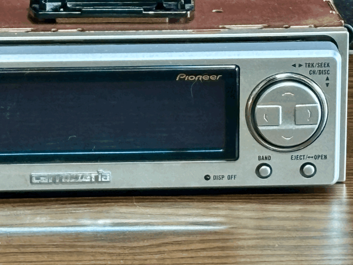  быстрое решение конечная цена Pioneer CD/ тюнер основной элемент DEX-P01 дистанционный пульт, кабель есть 