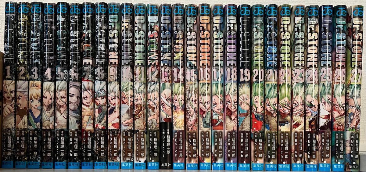 Dr.STONE/ドクターストーン/全27巻完結/未読美品/最終巻初版 Dr.STONE/ドクターストーン/全27巻完結/未読美品/最終巻初版