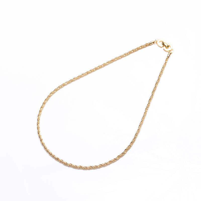  Christian Dior Christian Dior колье кручение цепь Gold 