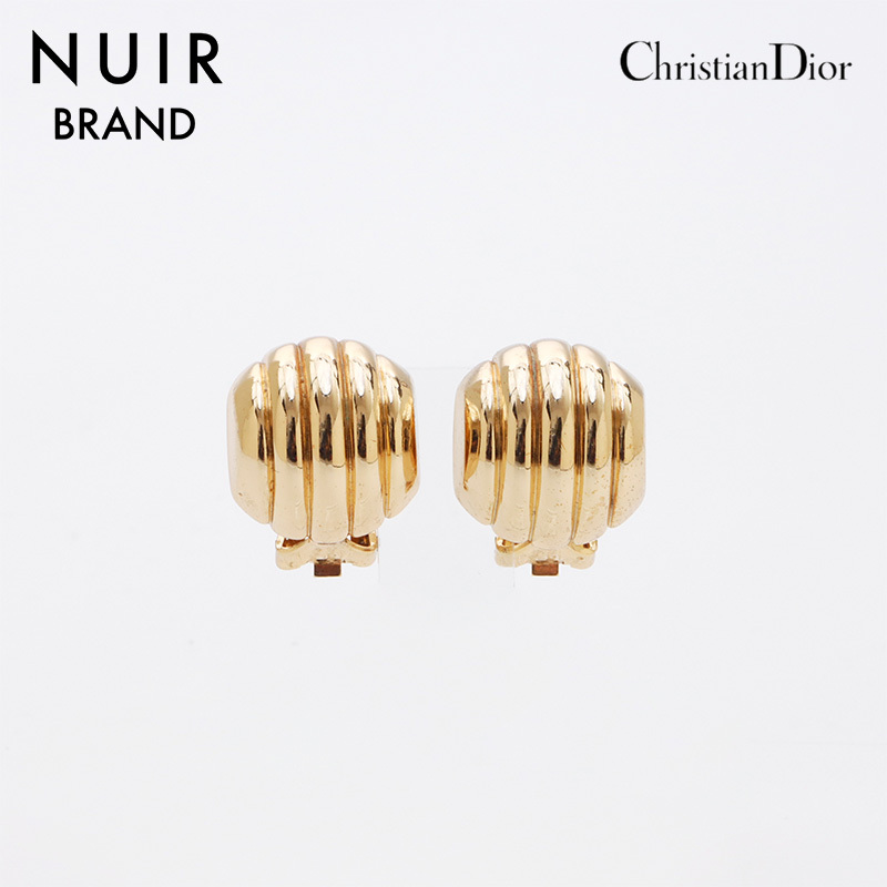 クリスチャンディオール Christian Dior イヤリング ゴールド