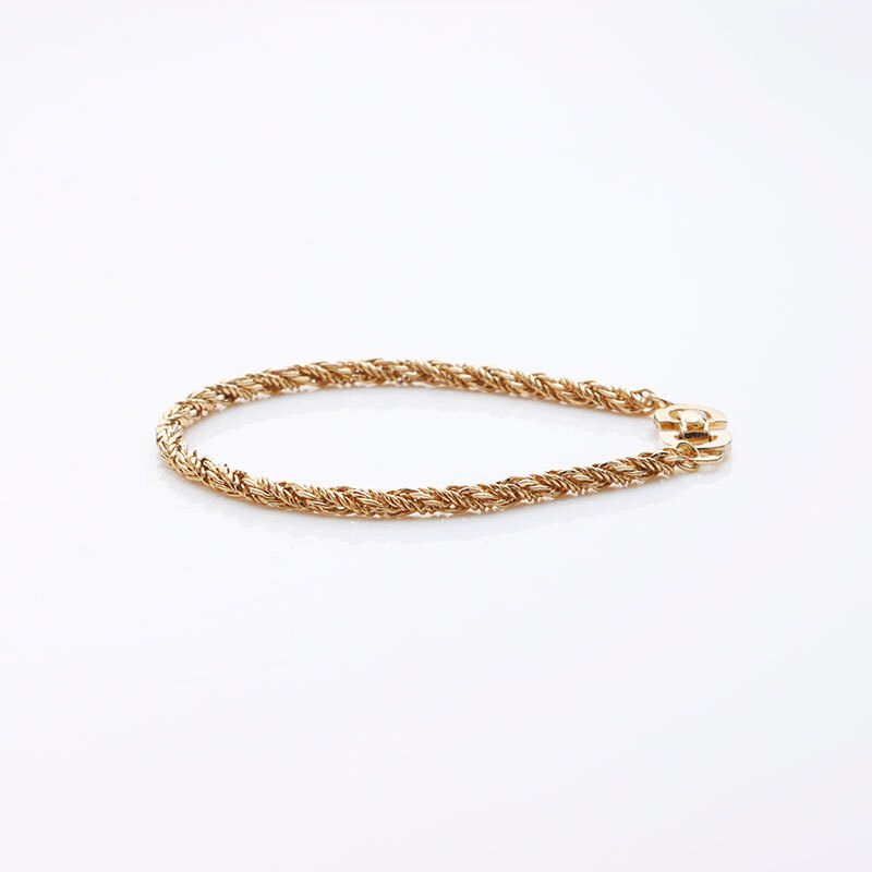  Christian Dior Christian Dior браслет цепь Gold 