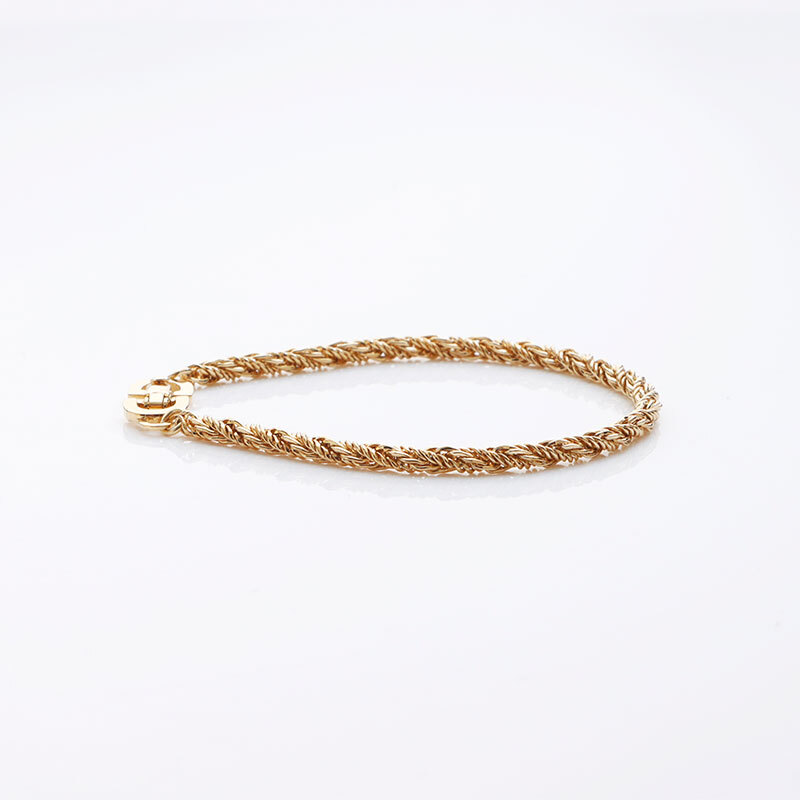  Christian Dior Christian Dior браслет цепь Gold 