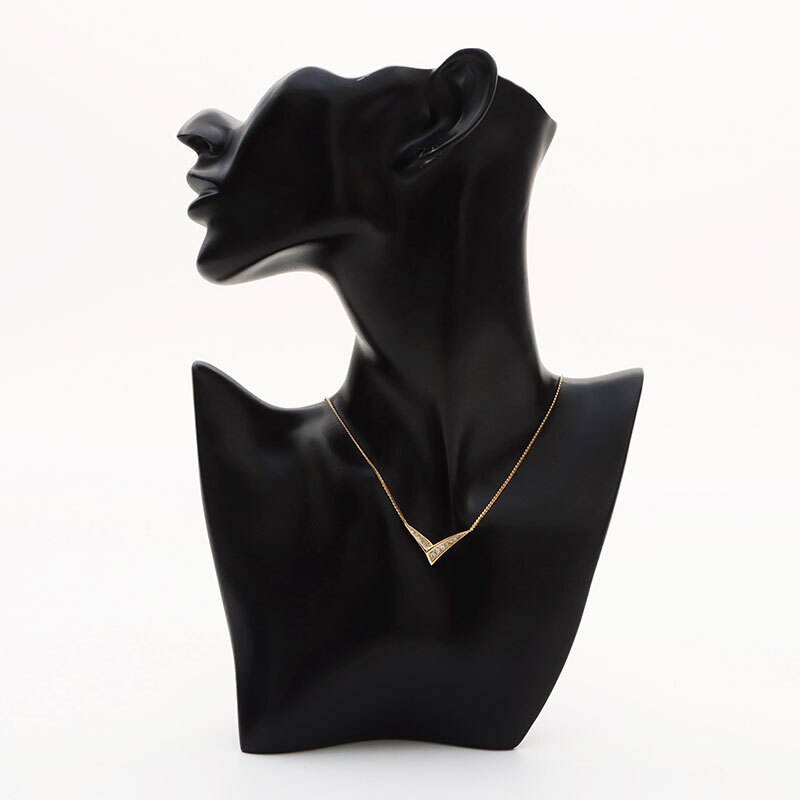  Christian Dior Christian Dior колье стразы Gold 