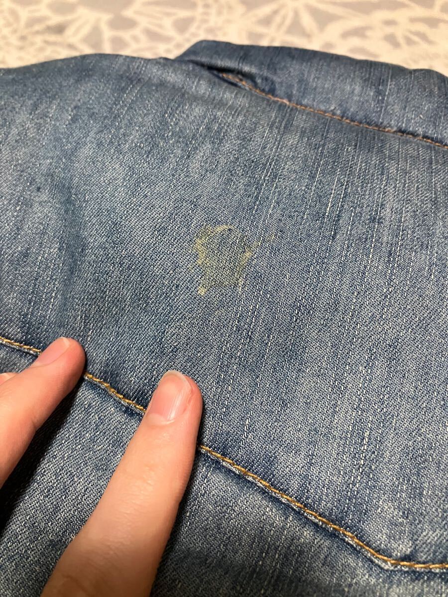 dowbl ダブル デニムダウンジャケット　サイズ42_画像5