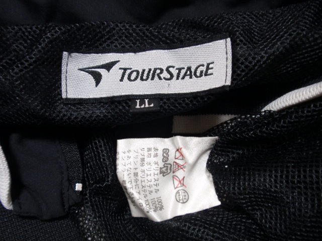ＬＬサイズ◆《TOURSTAGE／ツアーステージ》◆メッシュ裏地付／長袖ハーフジップ！◆状態綺麗！_画像3