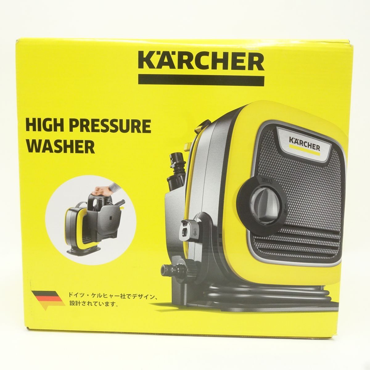 106 【未開封】KARCHER ケルヒャー 家庭用高圧洗浄機 K MINI 1.600-050.0　50/60Hz