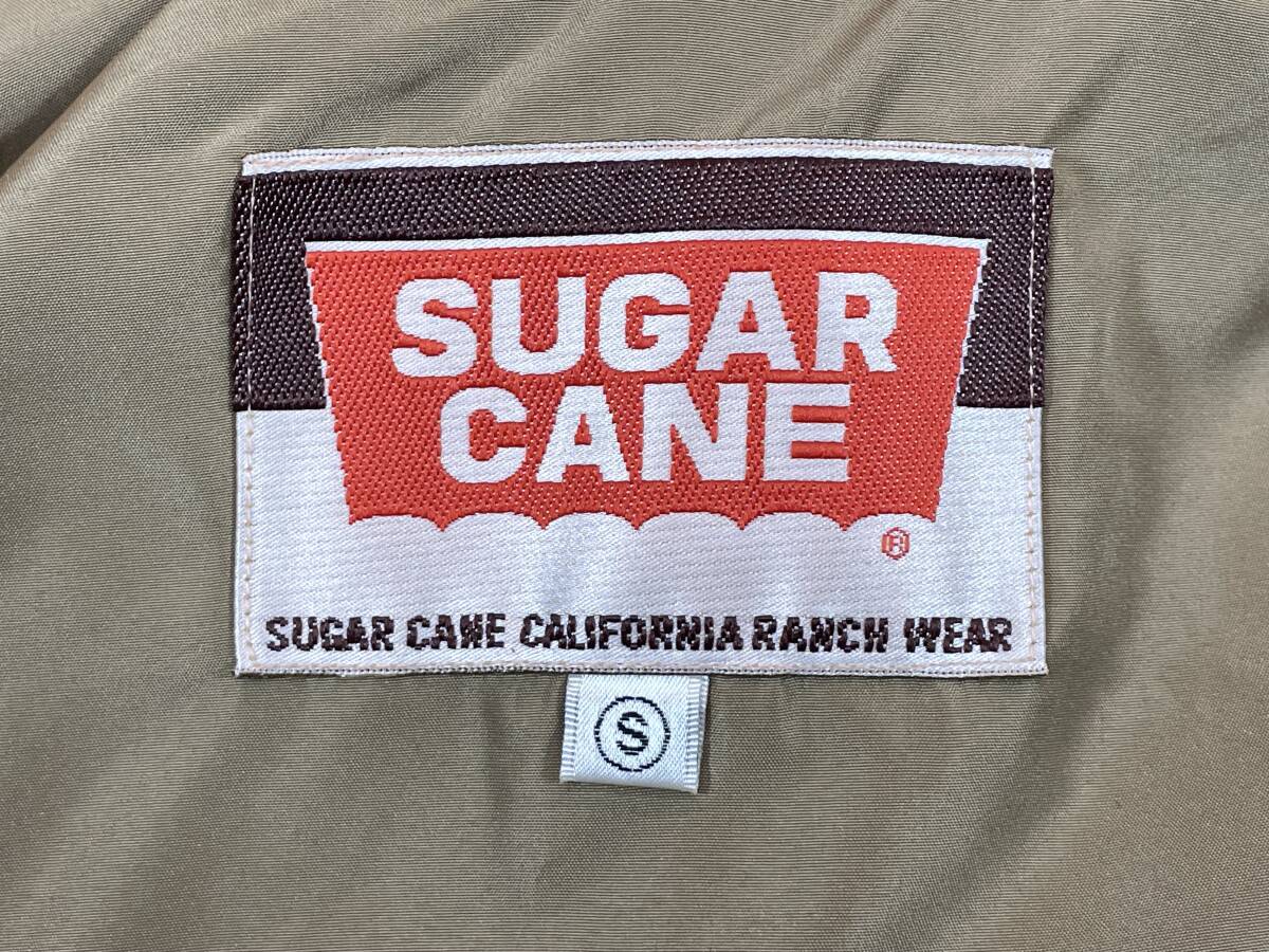 未使用品 紺 Sサイズ SUGAR CANE SC12343 N/C PADDING VEST W/HOOD 60/40 CLOTH シュガーケーン パディングベスト フード 60/40クロス