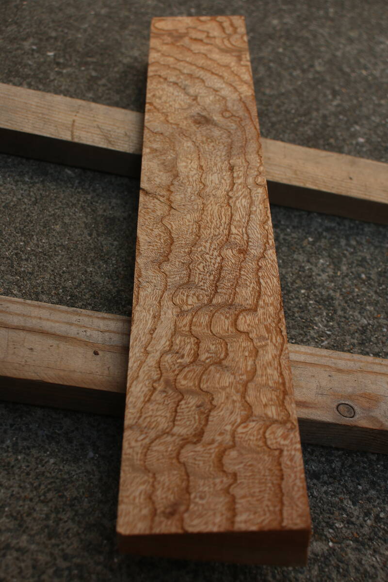 玉杢 欅 けやき ケヤキ 無垢材 テーブル 棚板 長さ34.6m 幅5.8cm