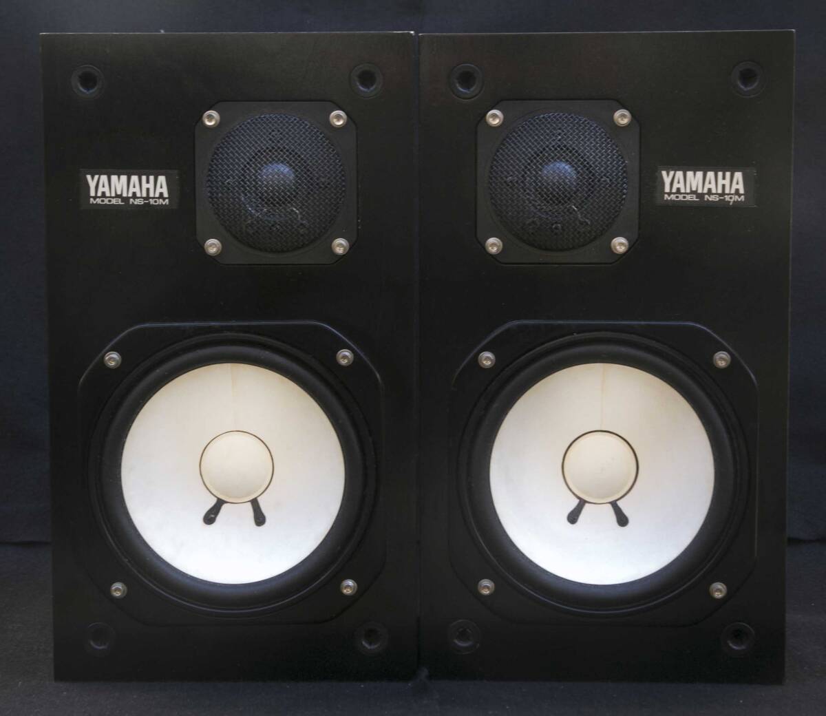 YAMAHA NS-10M 完動品 バナナプラグ交換 30万台シリアル同番 YAMAHA NS-10M 完動品 バナナプラグ交換 30万台シリアル同番