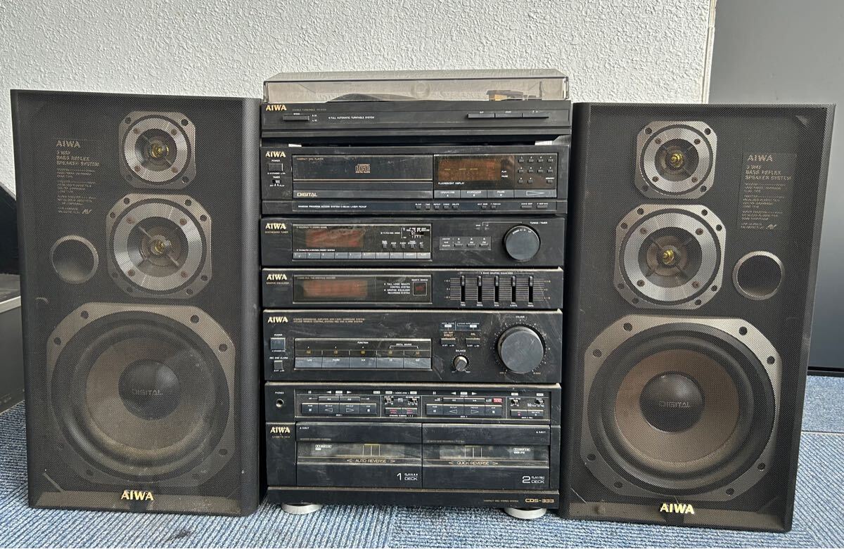 1円スタート AIWA ステレオ システムコンポ CX-S333 ステレオ 1円スタート AIWA ステレオ システムコンポ CX-S333 ステレオ