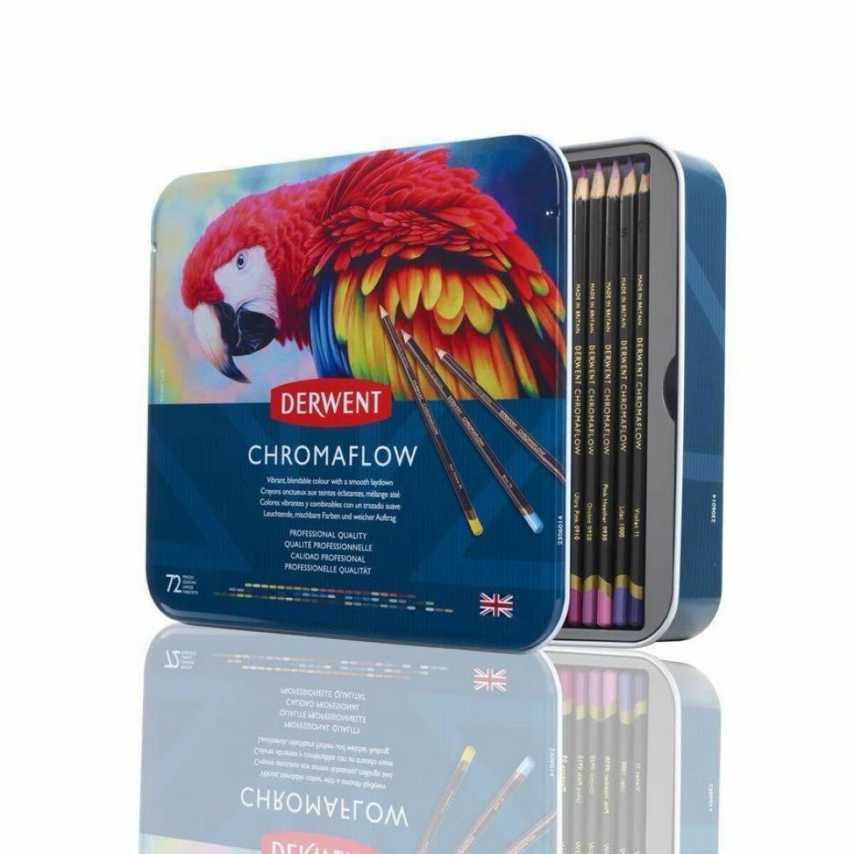 ダーウェント＊色鉛筆＊Derwent＊クロマフロー＊72色セット＊新品未使用