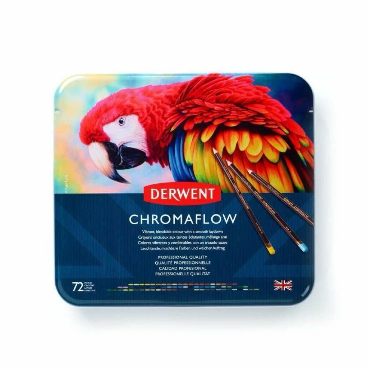 ダーウェント＊色鉛筆＊Derwent＊クロマフロー＊72色セット＊新品未使用