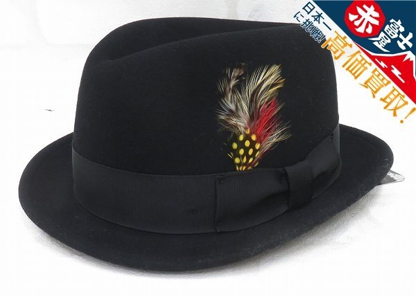 1H7599/ニューヨークハット ウールフェルトハット USA製 NEWYORK HAT