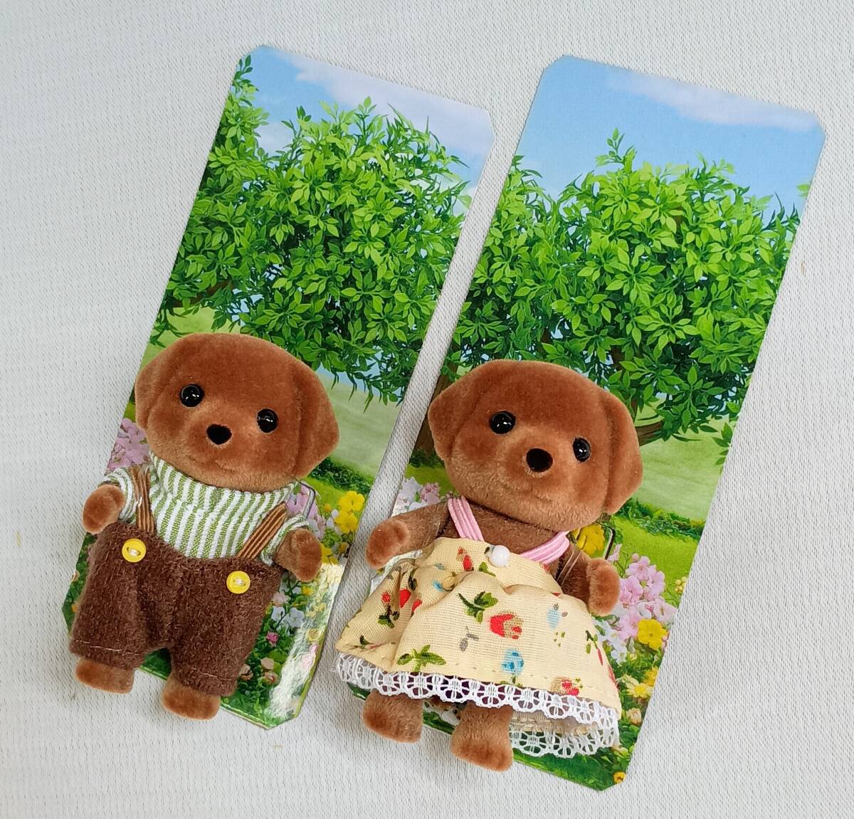 新品 シルバニア チョコレートラブラドール 男の子＆女の子 Chocolate Labrador Boy&Girl UK 送料無料！
