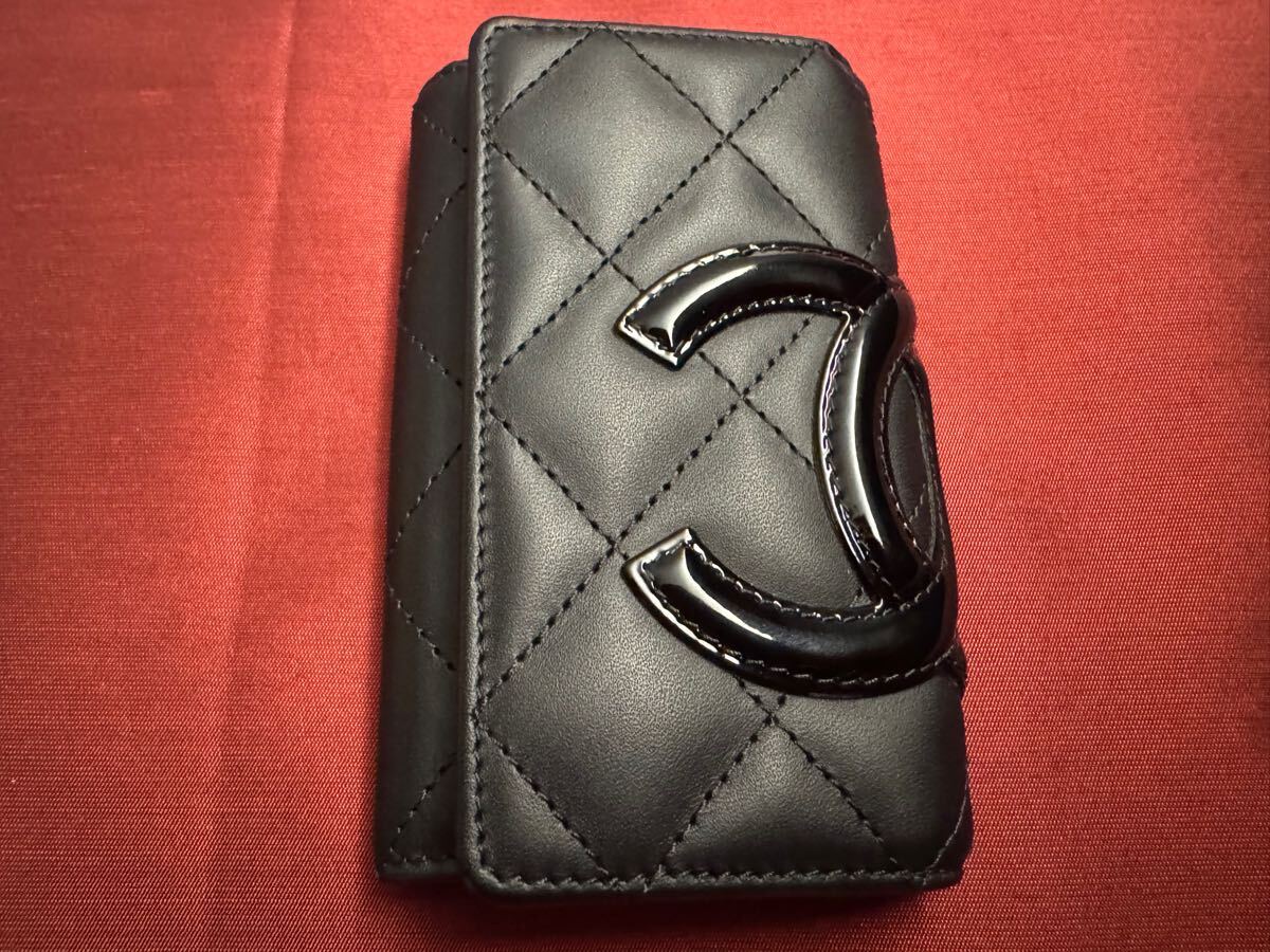 【希少】 未使用 CHANEL シャネル　カンボンライン　キーケース_画像3