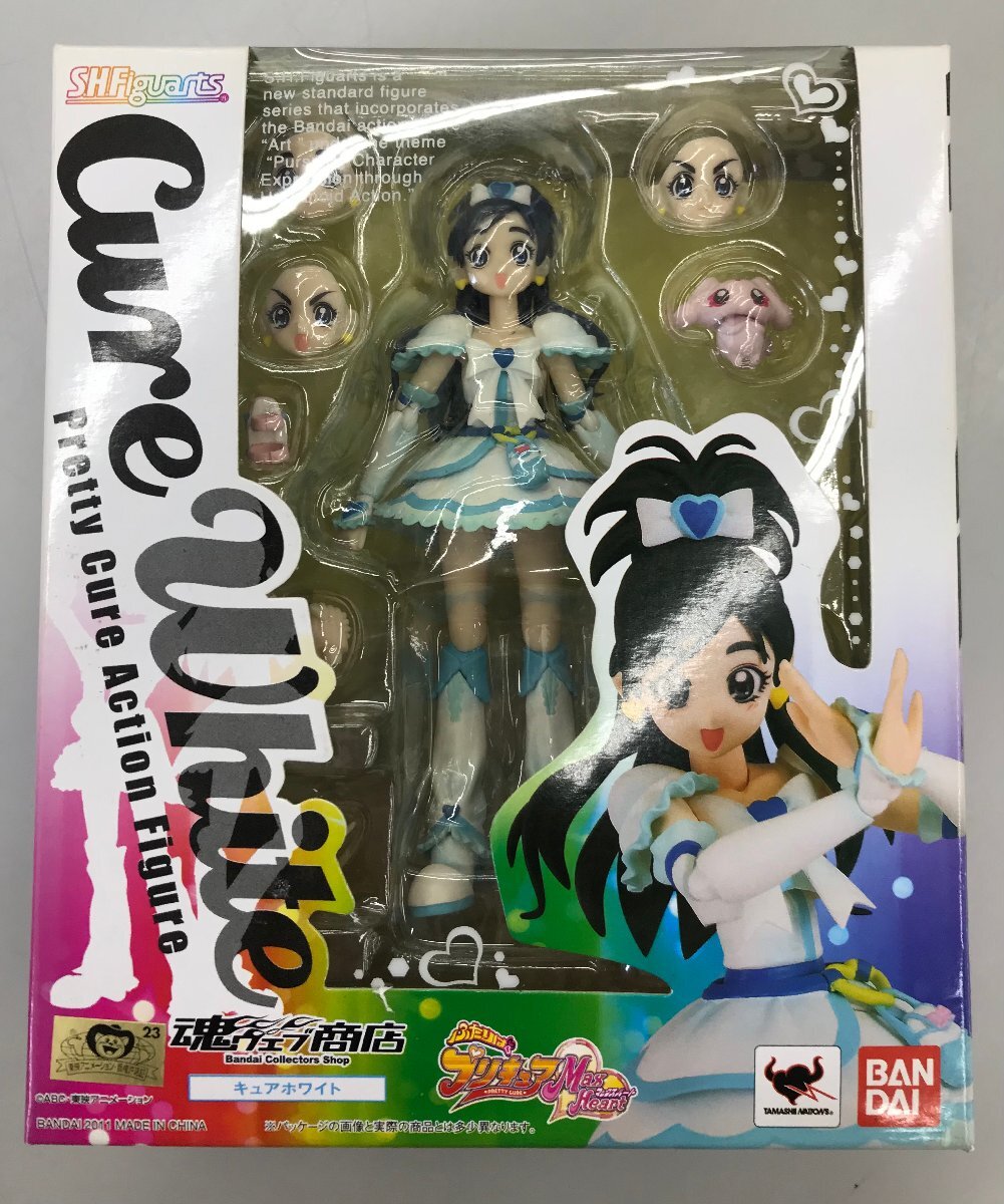 経典 Max ふたりはプリキュア キュアホワイト S.H.Figuarts Heart (管理番号:059111) BANDAI フィギュアーツ White Cure 魂ウェブ商店限定 プリキュアシリーズ