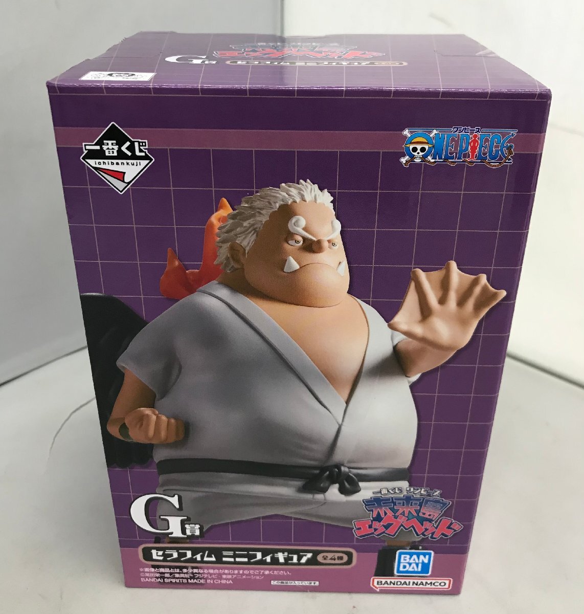 【未使用・未開封】G賞 セラフィム ミニフィギュア 一番くじ ワンピース 未来島エッグヘッド ONE PIECE [3] (管理番号：059111)