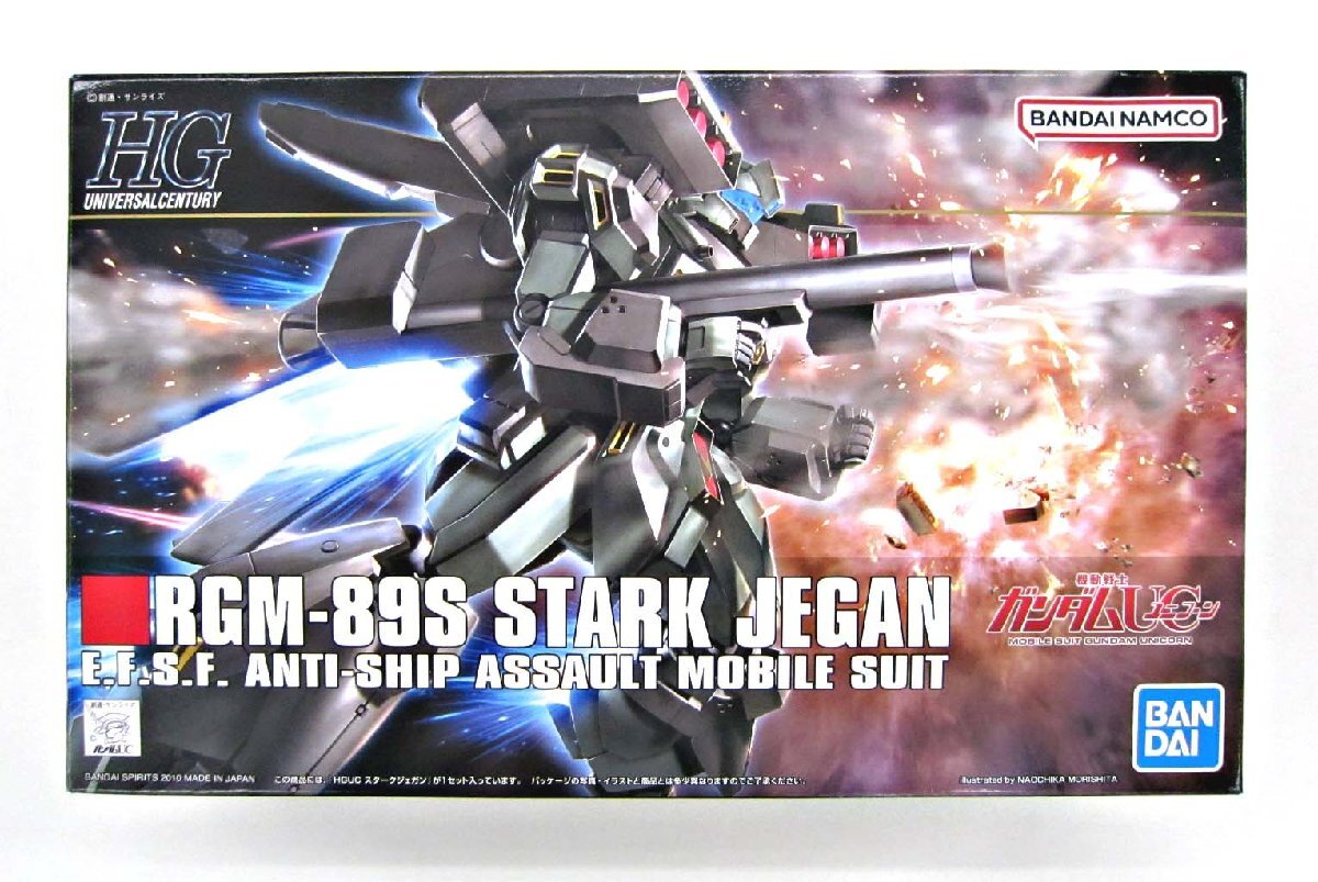 【未使用品】BANDAI プラモデル 機動戦士ガンダムUC 『HG 1/144 RGM-89S スタークジェガン 』(プラモデル) (管理 番号：003300)