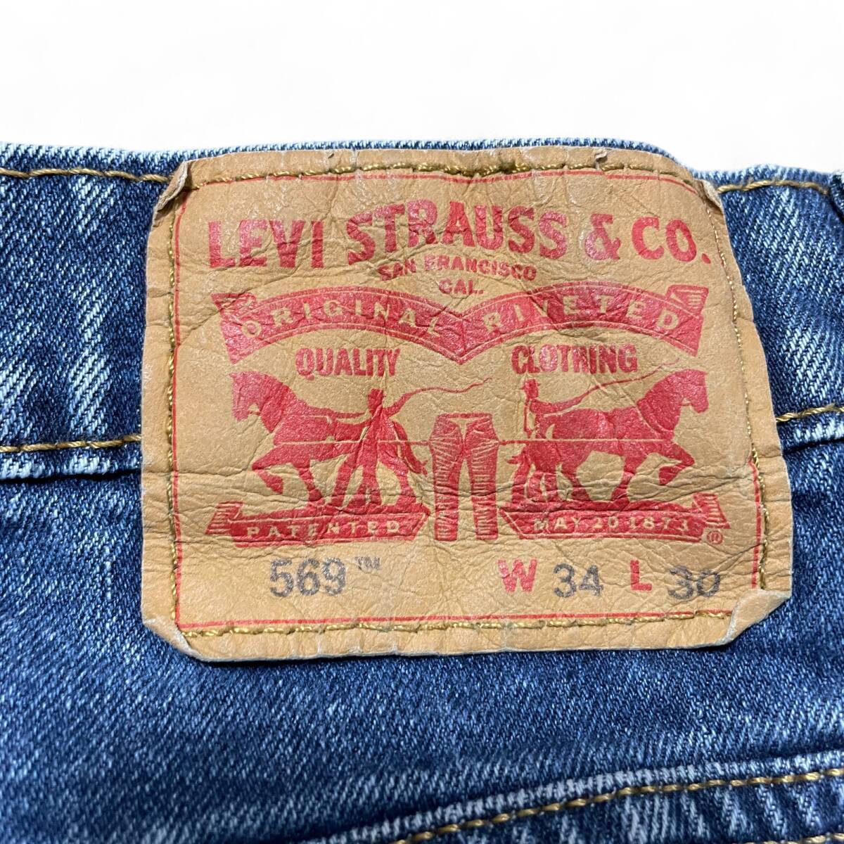 Levi's リーバイス 569 W34 L30 デニム ジーンズ ジーパン Gパン Levi's リーバイス 569 W34 L30 デニム ジーンズ ジーパン Gパン
