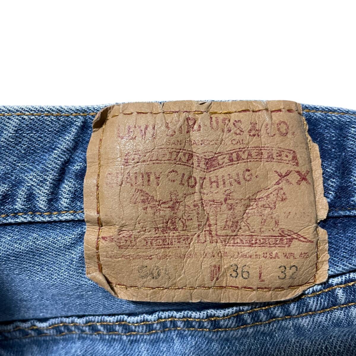 90s USA製 Levi's リーバイス 501 w36 デニム ジーンズ ジーパン 90s USA製 Levi's リーバイス 501 w36 デニム ジーンズ ジーパン