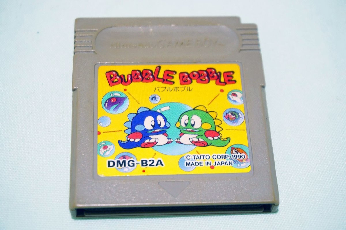 【質Banana】中古・通電確認済み!TAITO/タイトー バブルボブル ゲームボーイ GB ソフト 現状渡し