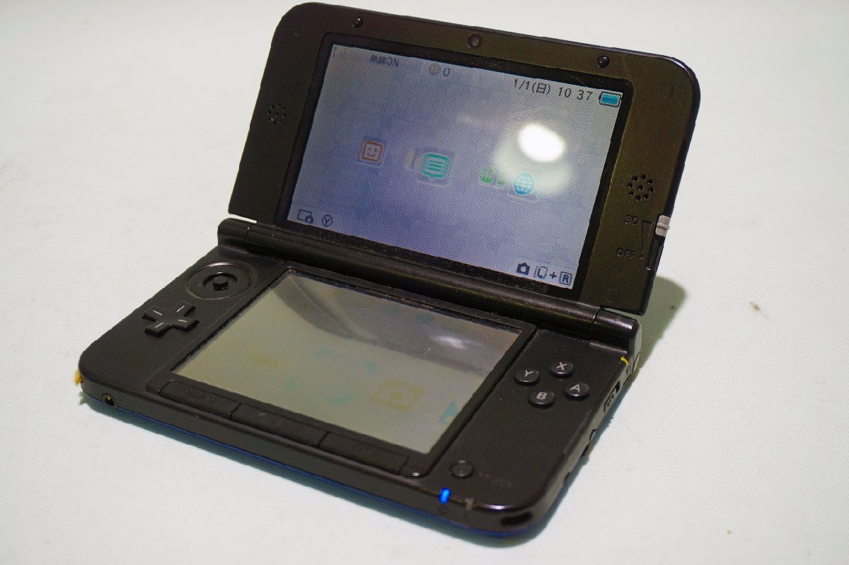 人気のクリスマスアイテムがいっぱい! 質Banana】ジャンク品!Nintendo/任天堂 3DSLL ブルー スティック ニンテンドー3DS LL本体