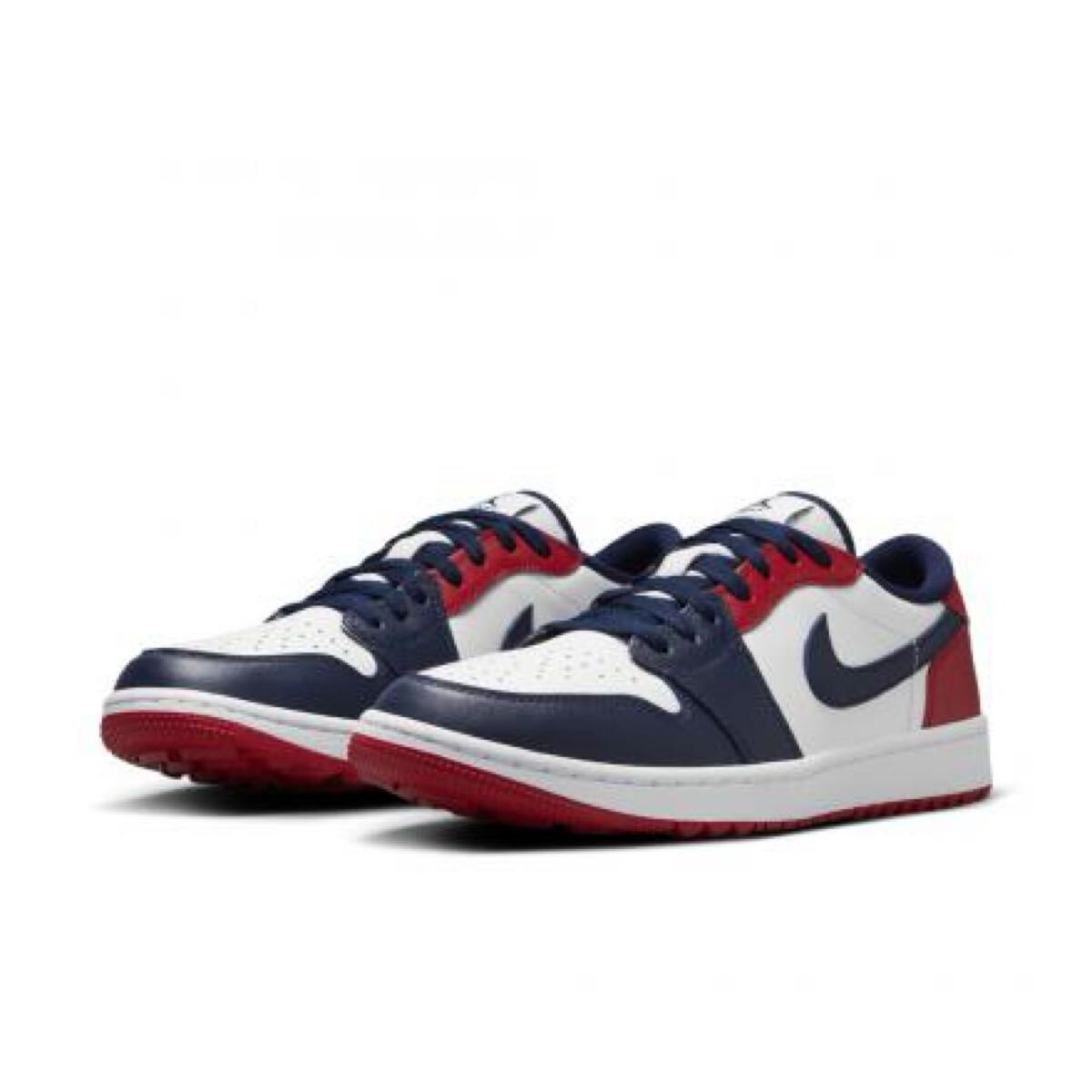 NIKE AIR JORDAN1 golf ネイビー レッド ない ナイキエアジョーダン ゴルフシューズ 27cm