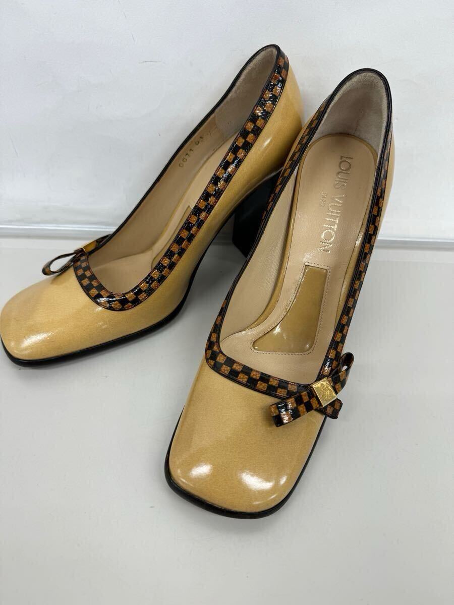 ルイヴィトン オープントゥパンプス レオパード パドロック チャーム 36.5 ルイヴィトン オープントゥパンプス レオパード パドロック