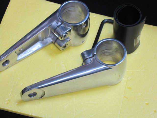 !_** Kijima производства * custom * aluminium крепление передней фары *39 пирог из 41 пирог для * полировка отделка * новый товар не использовался **