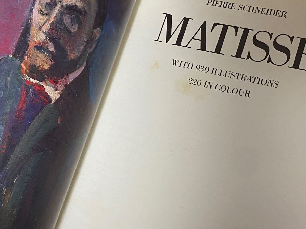 6120円 英語のみ ピエール・シュナイダー マチス 研究書 Matisse 6120円 英語のみ ピエール・シュナイダー マチス 研究書 Matisse