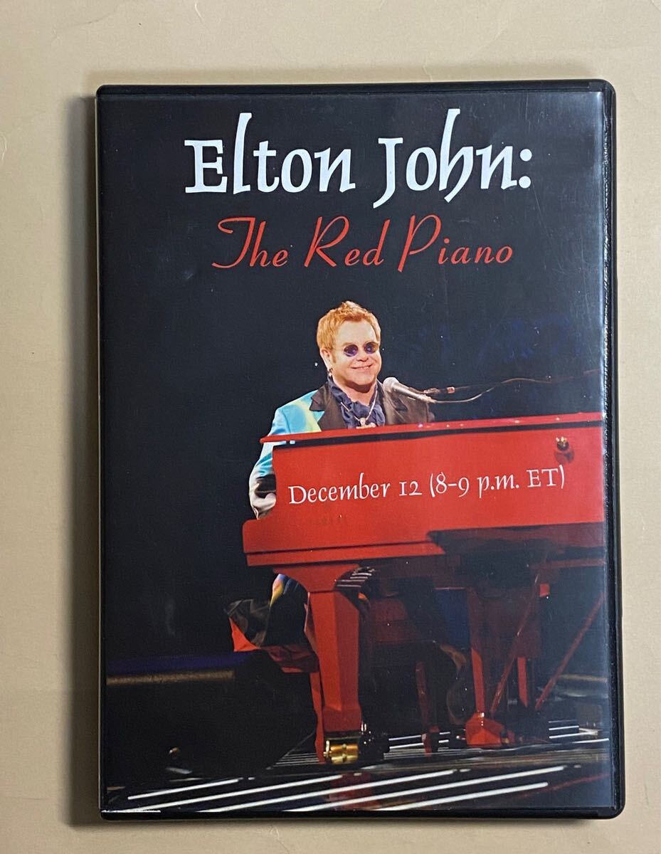 エルトン・ジョン　米国仕様　2005年頃　NBC メディア用キット　Elton John The Red Piano レッド・ピアノ　Region code 1