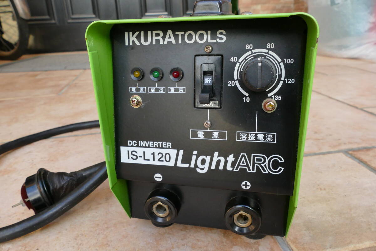 ◆小型直流アーク溶接機 DC INVERTER IS-L120◆