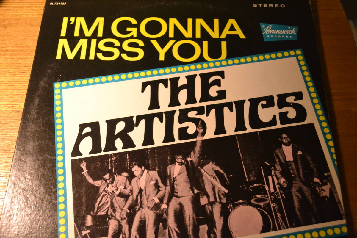 12(LP) THE ARTISTICS I'm gonna miss you USオリジナル 1967年