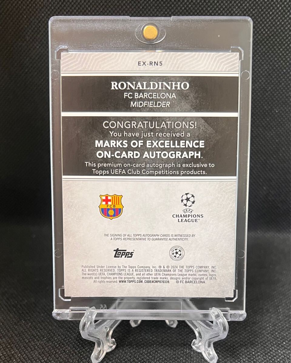 ☆限定50枚☆Gold☆ ロナウジーニョ Ronaldinho 2024-25 Topps ☆限定50枚☆Gold☆ ロナウジーニョ Ronaldinho 2024-25 Topps