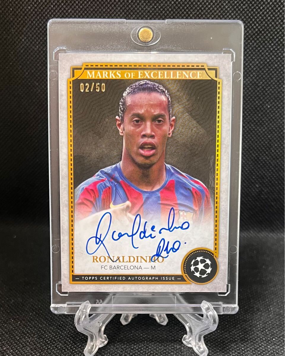 ☆限定50枚☆Gold☆ ロナウジーニョ Ronaldinho 2024-25 Topps ☆限定50枚☆Gold☆ ロナウジーニョ Ronaldinho 2024-25 Topps