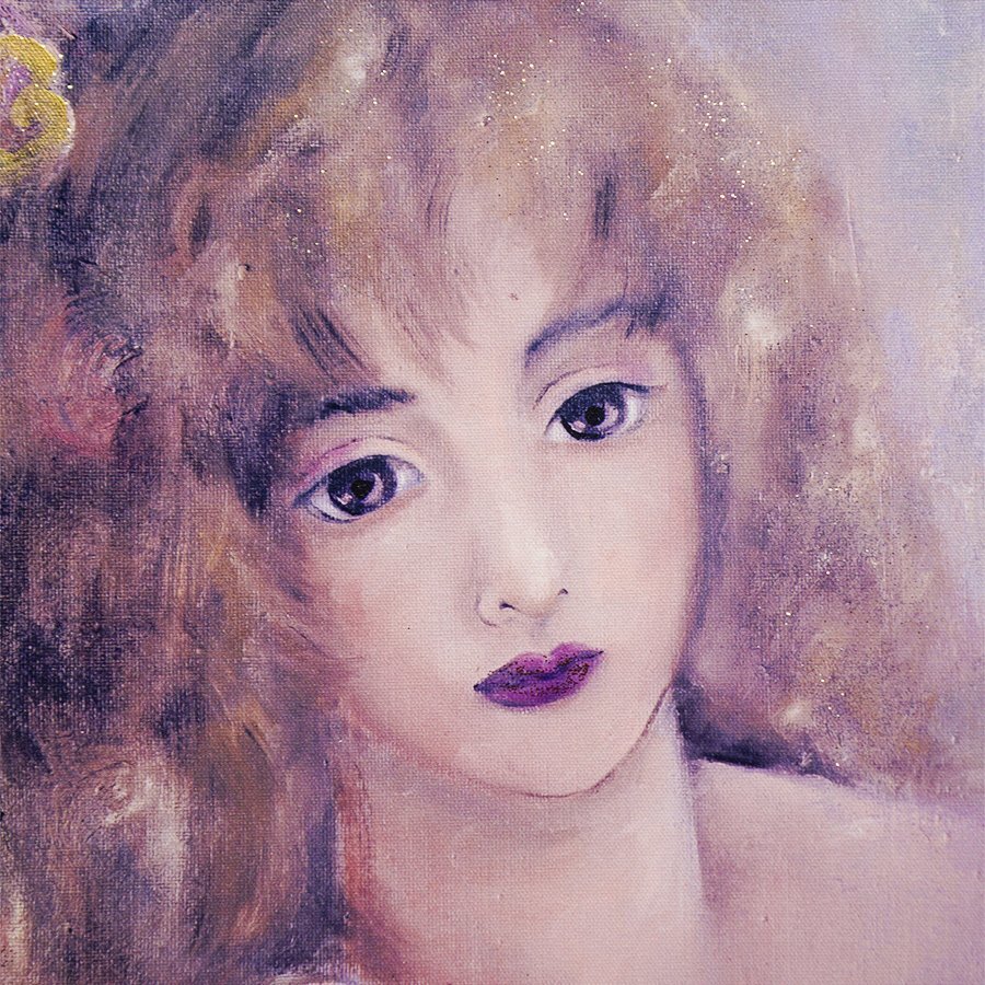 工藤静香『ブリッジ』199/200 ジークレー 版画 絵画 人物画 額装 工藤静香『ブリッジ』199/200 ジークレー 版画 絵画 人物画 額装