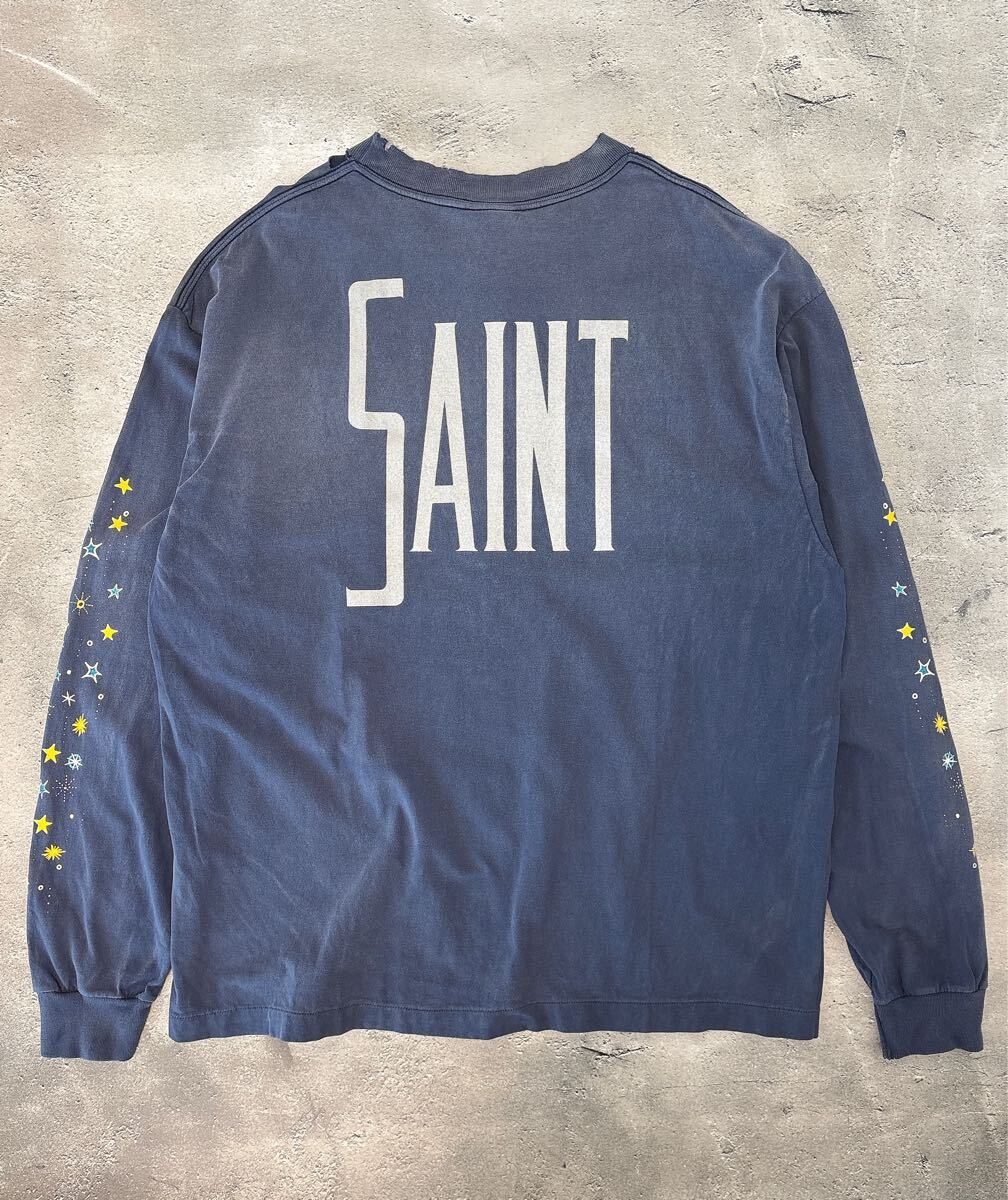 2025SS SAINT MICHAEL×FANTASIA/DNF_LS TEE ロングカットソー XL 2025SS SAINT MICHAEL×FANTASIA/DNF_LS TEE ロングカットソー XL