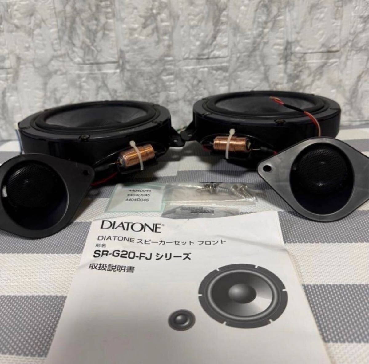 ダイアトーン　DIATONE スピーカー WF-G20-FJ SR-G20-FJシリーズ　左右セット