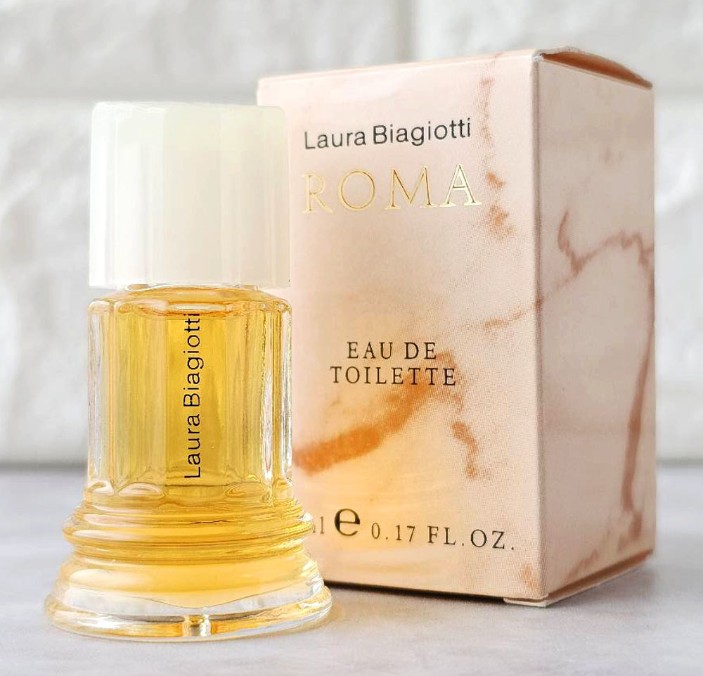 ★液体未使用★LAURA BIAGIOTTI ラウラ ビアジョッティ/ROMA ローマ ミニ香水★5ml・EDT・サンプル品★_画像1